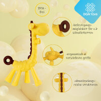 Giraffe Gelb Beißring/Beißspielzeug ab 3...