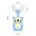 Kinderzahnbürste U-Form - Lebensmittelsilikon - Hygienische Ersatzsilikon Kopf | Kinder & Babyzahnbürste (2-8 Jahren) DGN TOYS … (blau)