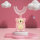 Kinderzahnbürste U-Form - Lebensmittelsilikon - Hygienische Ersatzsilikon Kopf | Kinder & Babyzahnbürste (2-8 Jahren) DGN TOYS … (rosa)