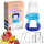 DGN Toys Fruchtsauger Set für Baby ab 3 Monate BPA Frei | Fruchtschnuller | Helfer für Jede Mutter + 2 Fingerkuppen Zahnbürsten Blau